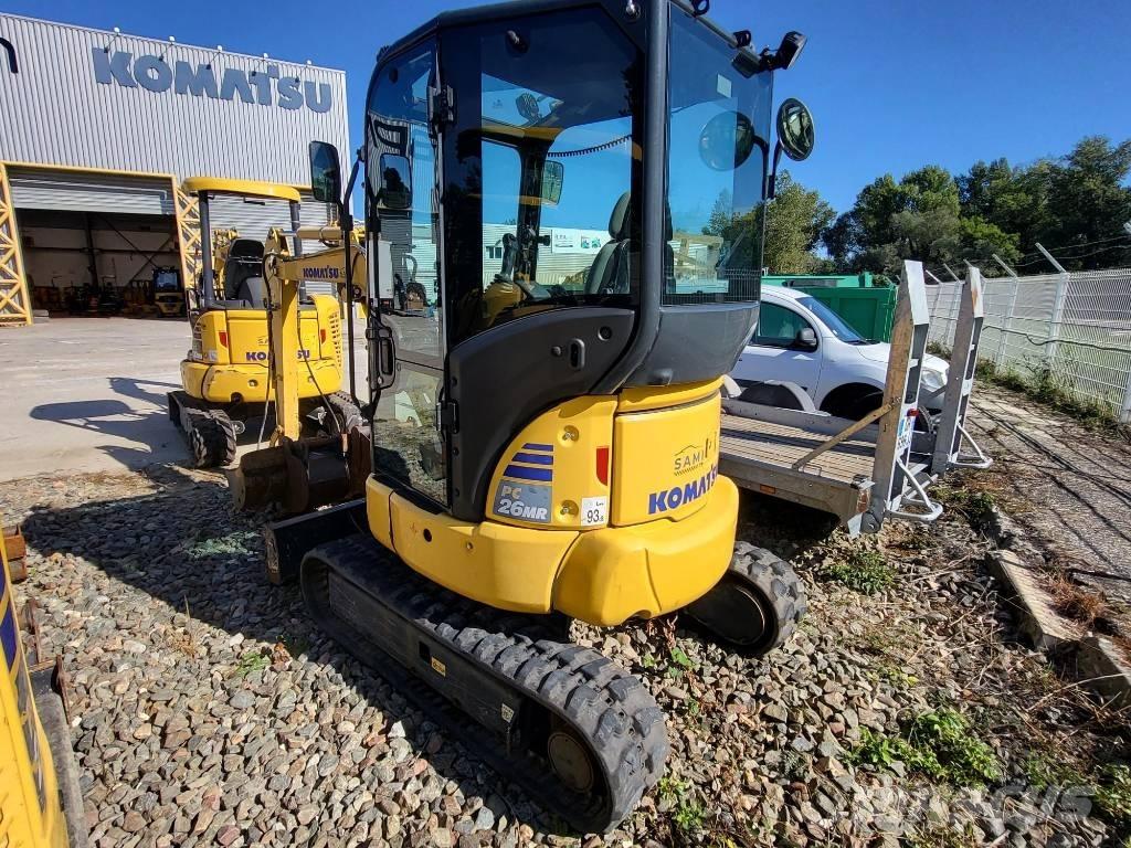 Komatsu PC26MR-5 Міні-екскаватори < 7т