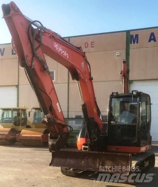 Kubota KX 080-4 Середні екскаватори 7т. - 12т.