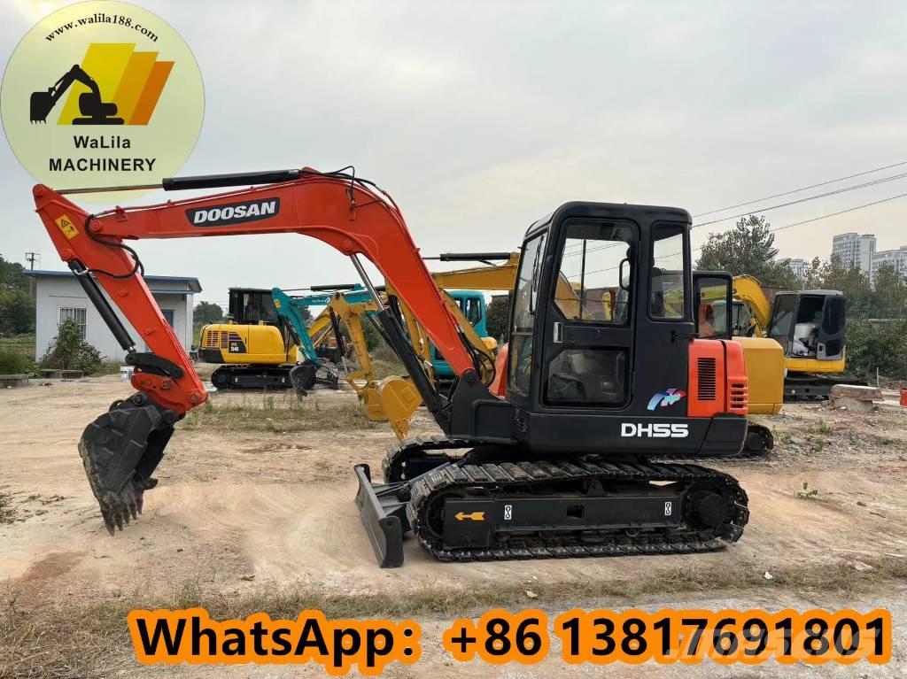 Doosan DH 55 Міні-екскаватори < 7т