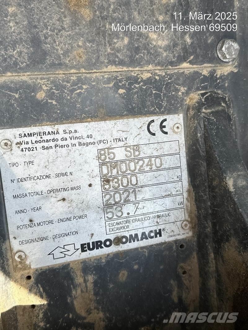 Eurocomach 85SB Міні-екскаватори < 7т
