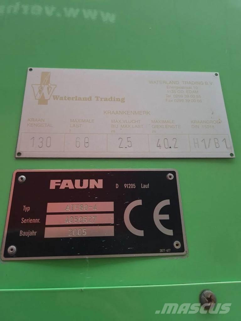 Faun ATF 60-4 автокрани