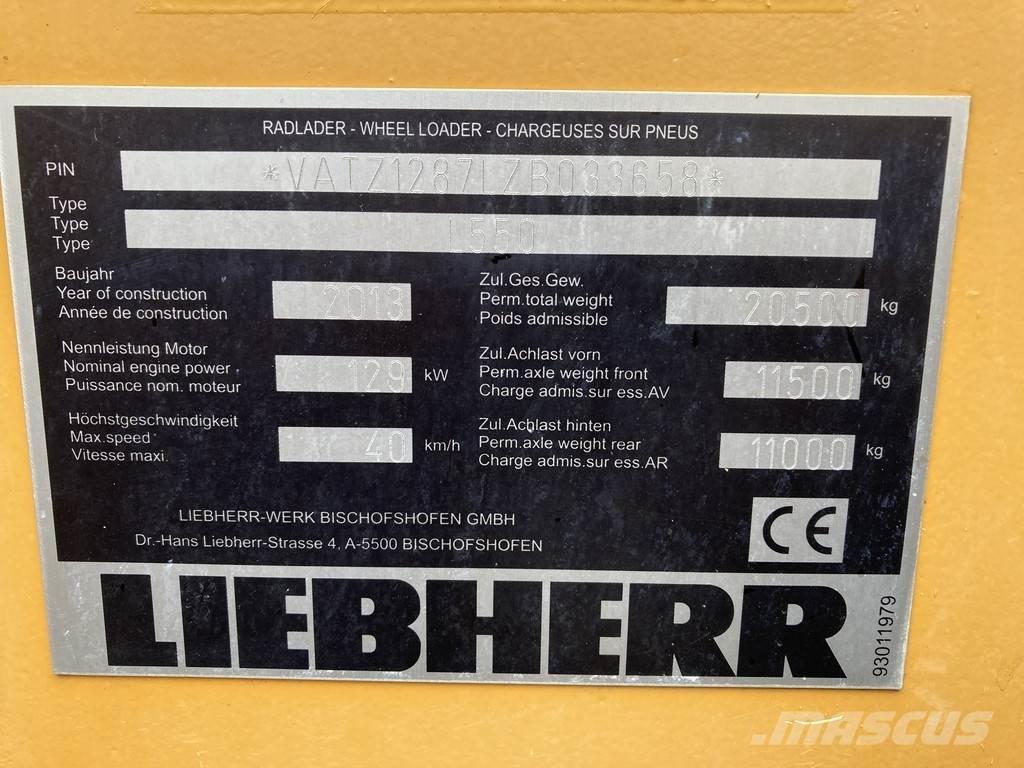 Liebherr L 550 Фронтальні навантажувачі