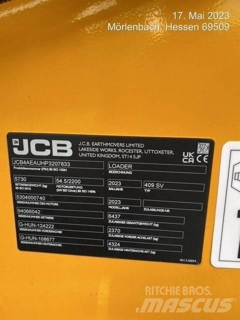 JCB 409 Фронтальні навантажувачі