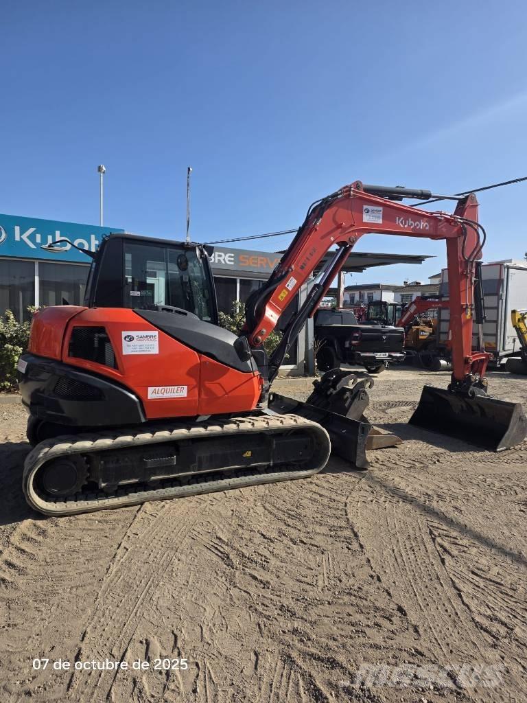 Kubota KX 080-4a2 Середні екскаватори 7т. - 12т.