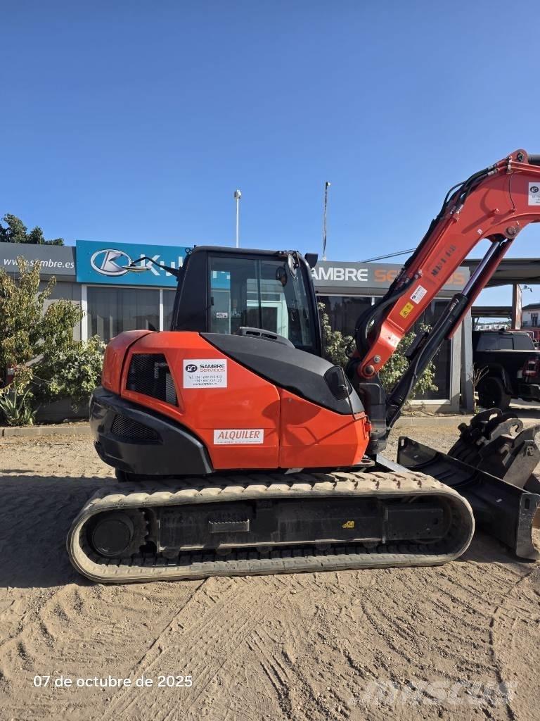 Kubota KX 080-4a2 Середні екскаватори 7т. - 12т.