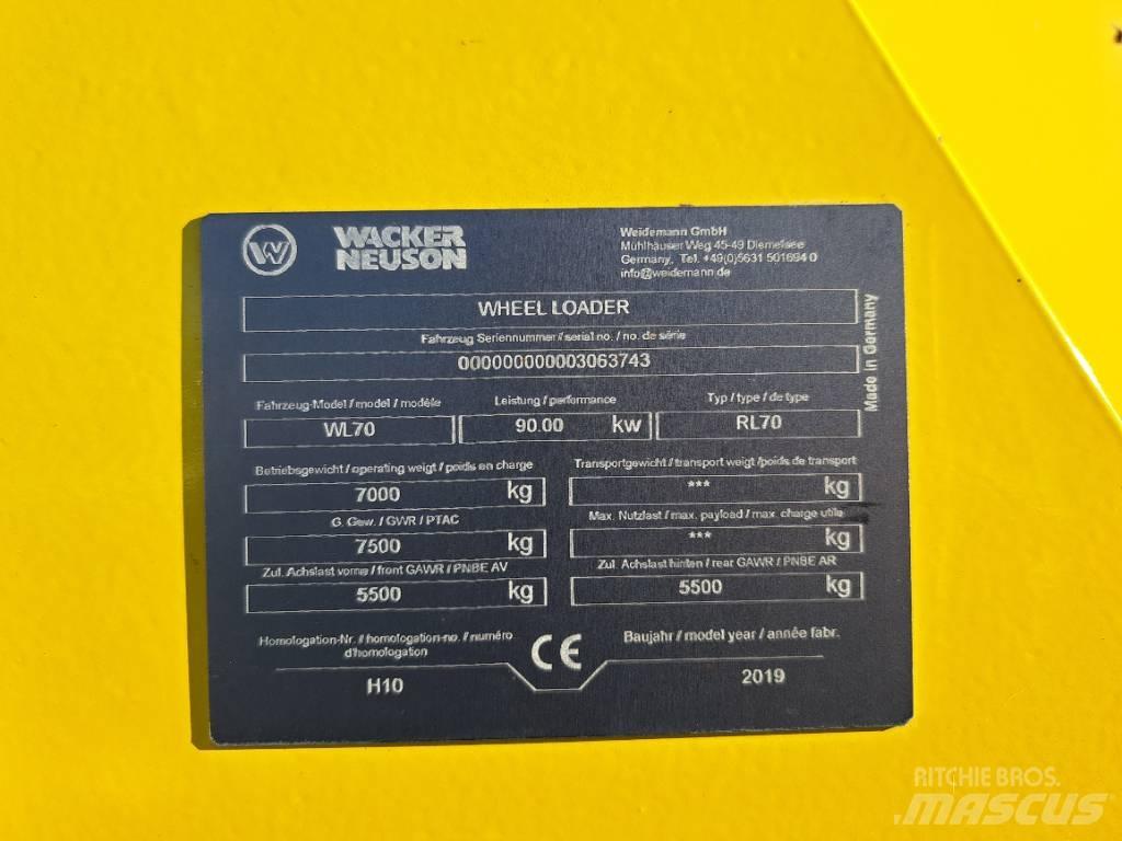 Wacker Neuson WL70 Фронтальні навантажувачі