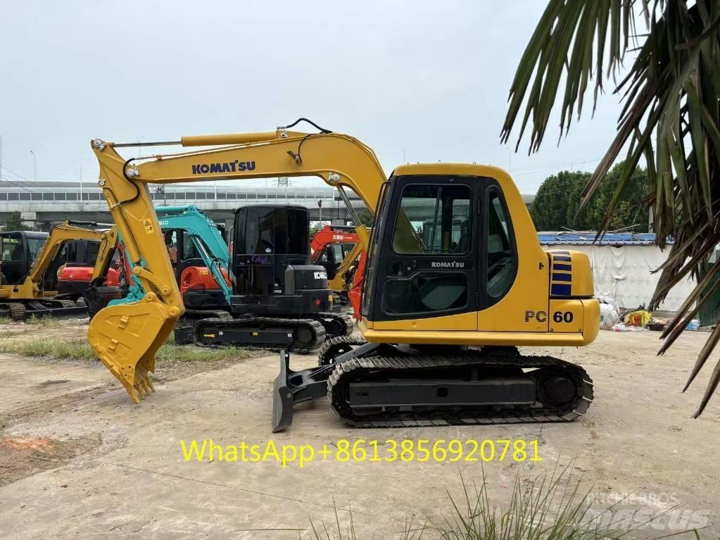 Komatsu PC 60 Міні-екскаватори < 7т