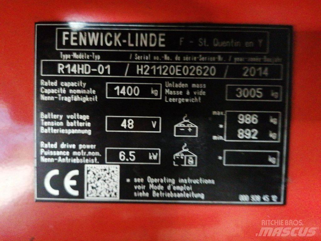 Linde R14HD-01 Річ-трак із високим підйомом