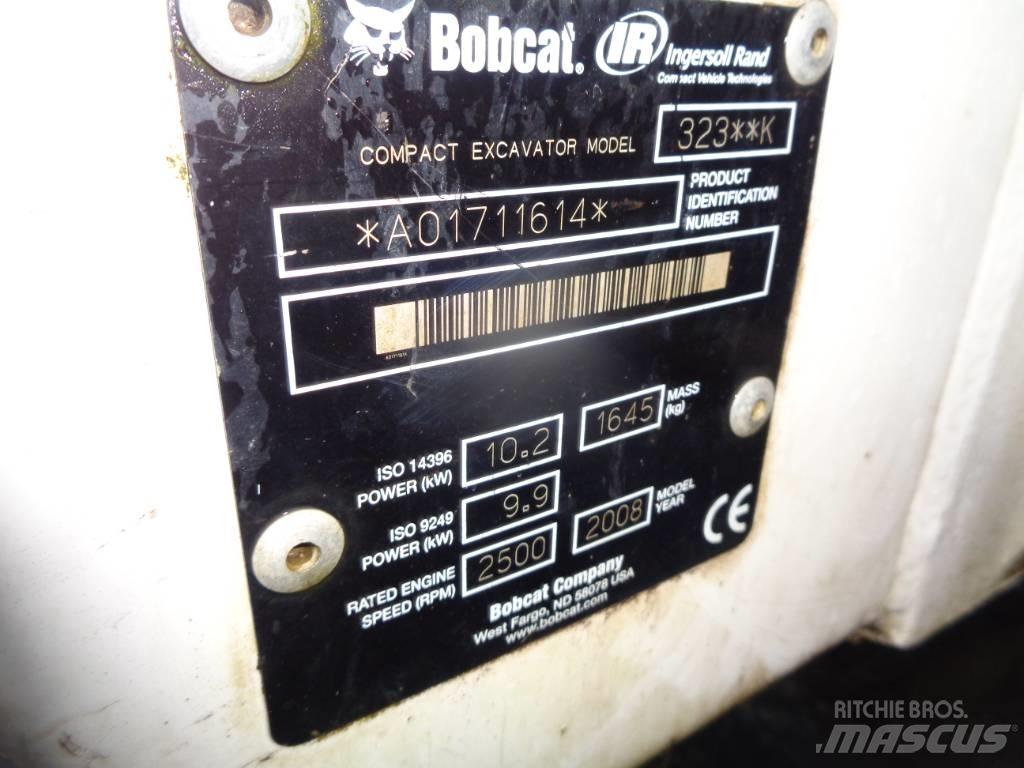 Bobcat 323 Міні-екскаватори < 7т