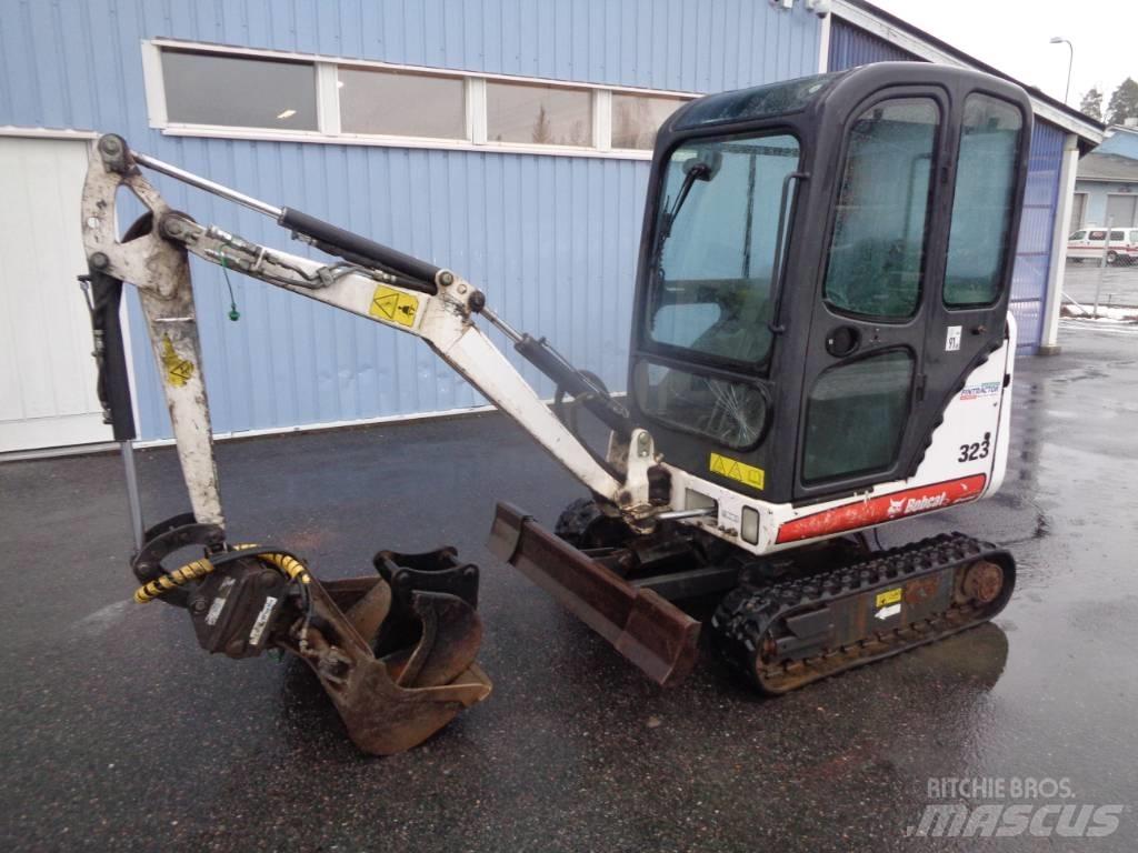 Bobcat 323 Міні-екскаватори < 7т