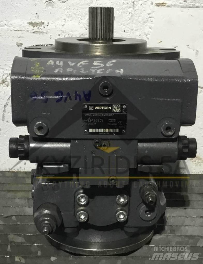 Wirtgen A4VG56 Гідравліка