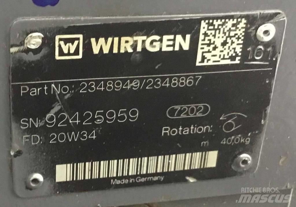 Wirtgen A4VG56 Гідравліка