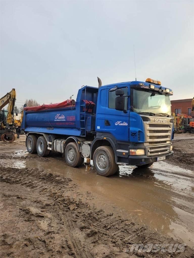 Scania R420 8x4 Скіпові навантажувачі