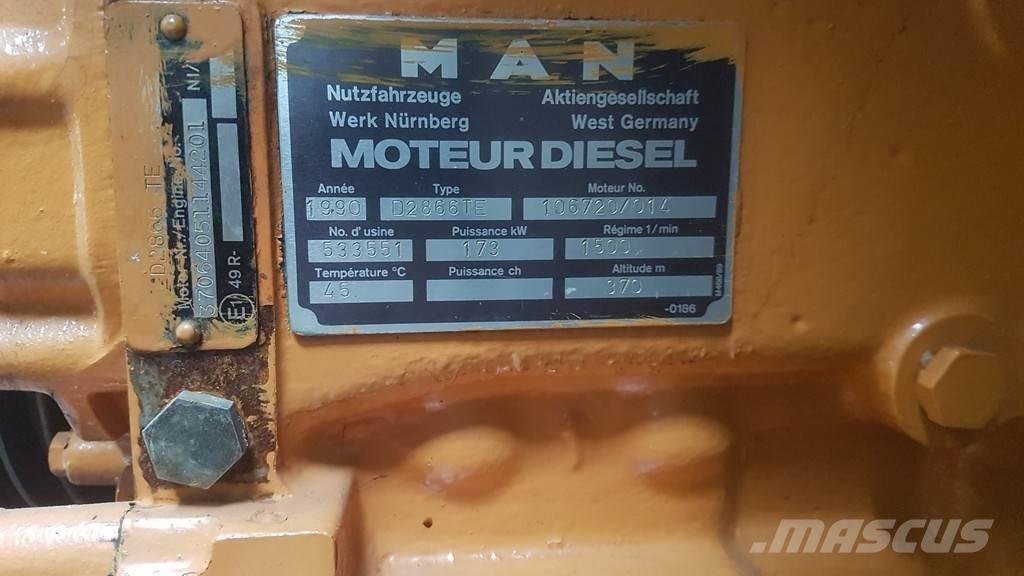 MAN D2866 TE USED Двигуни