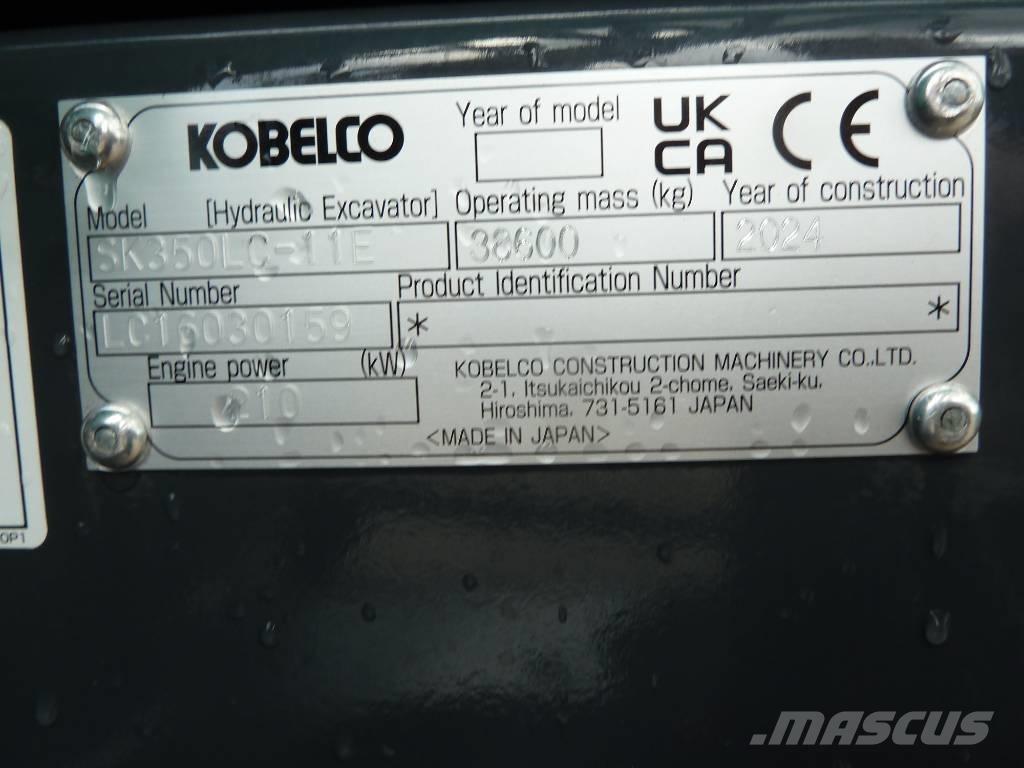 Kobelco SK350LC-11E Гусеничні екскаватори