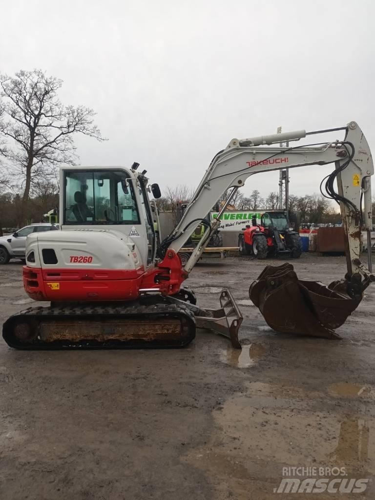 Takeuchi TB 260 Міні-екскаватори < 7т