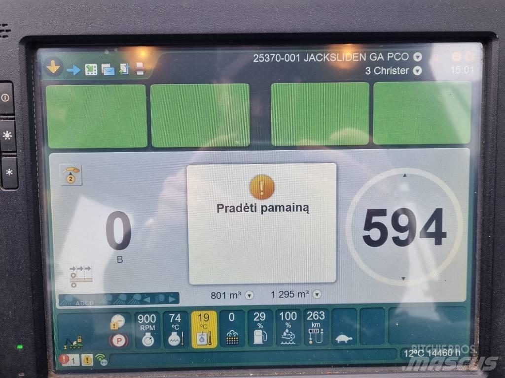 John Deere 1170 G Харвестери