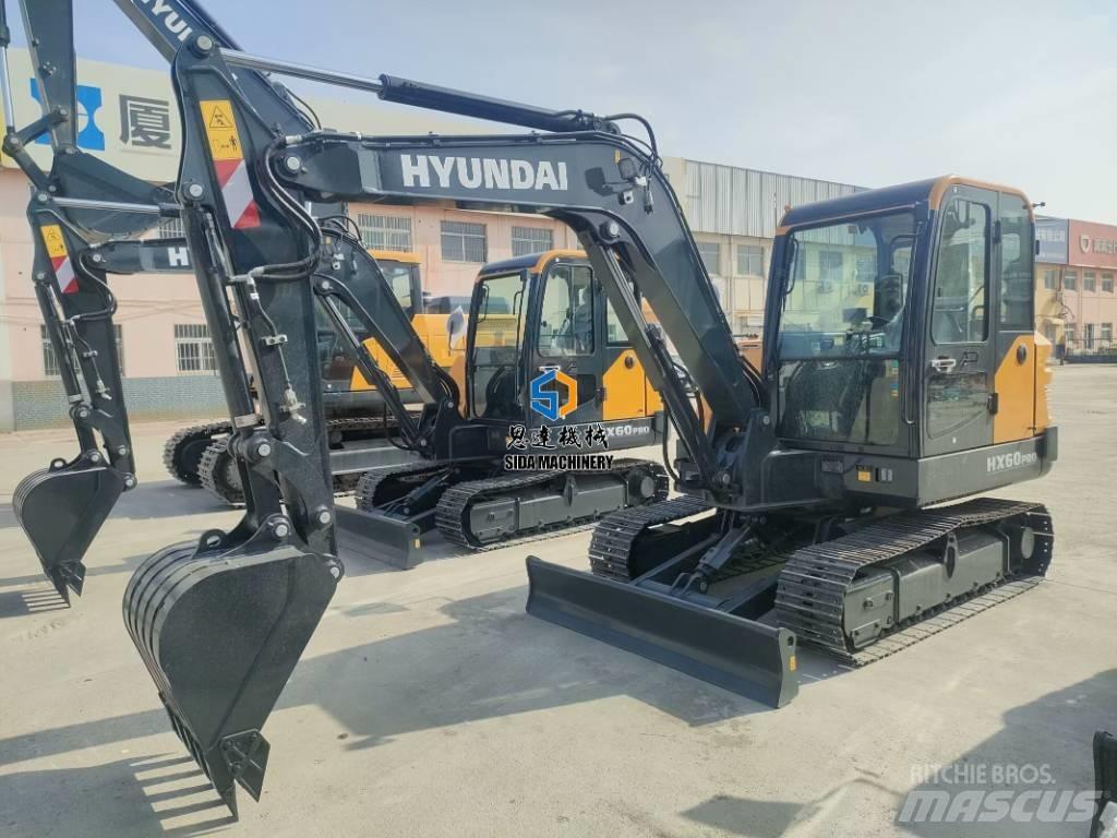 Hyundai HX60Pro Міні-екскаватори < 7т