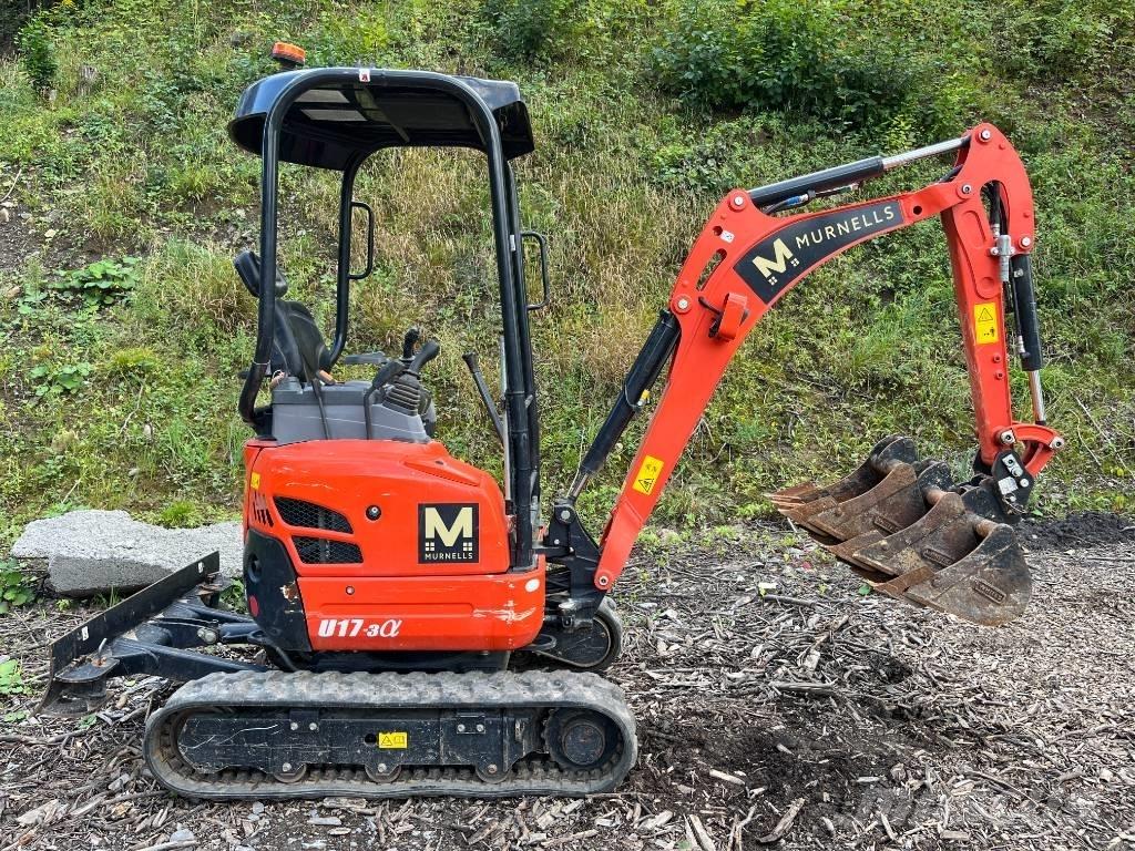 Kubota U 17-3 Міні-екскаватори < 7т
