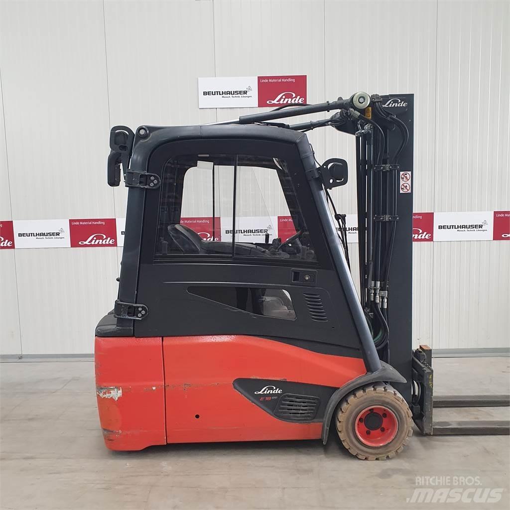 Linde E18L Електронавантажувачі