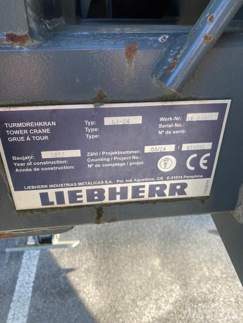 Liebherr L1-24 Баштові крани