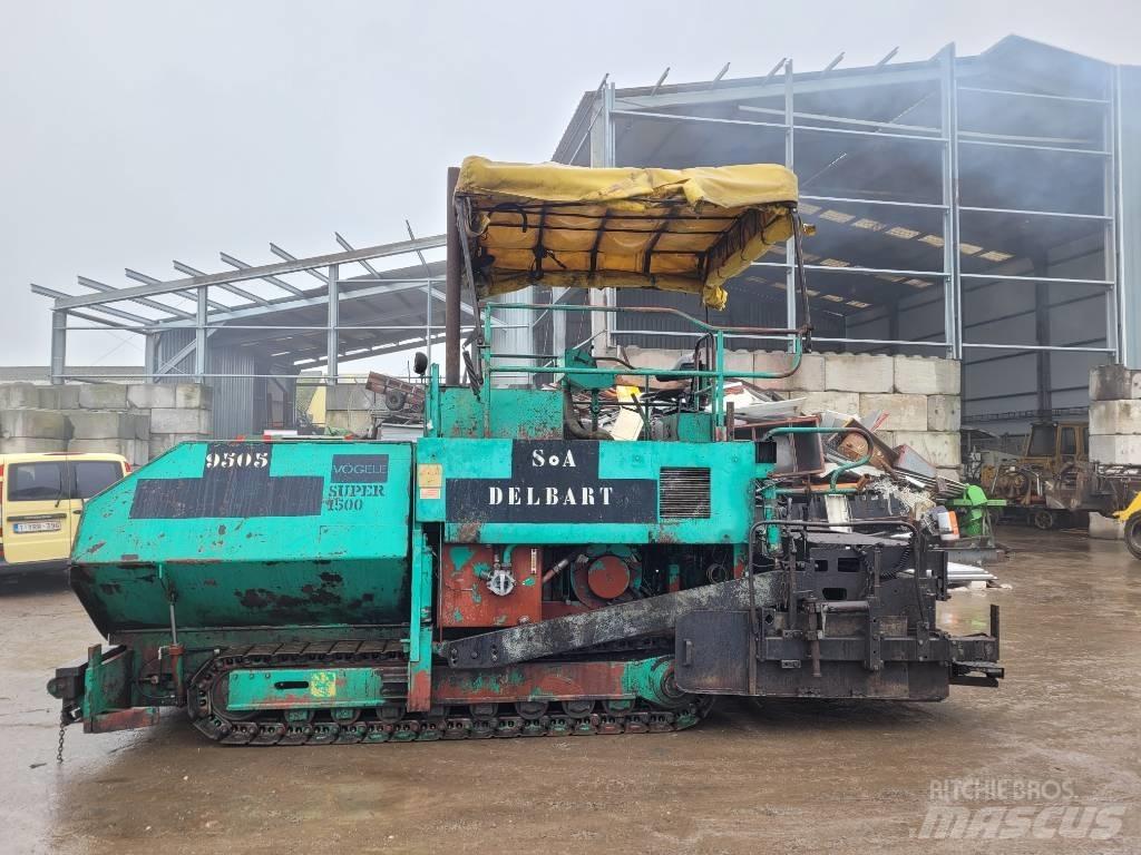 Vögele Super 1500 Асфальтовкладачі
