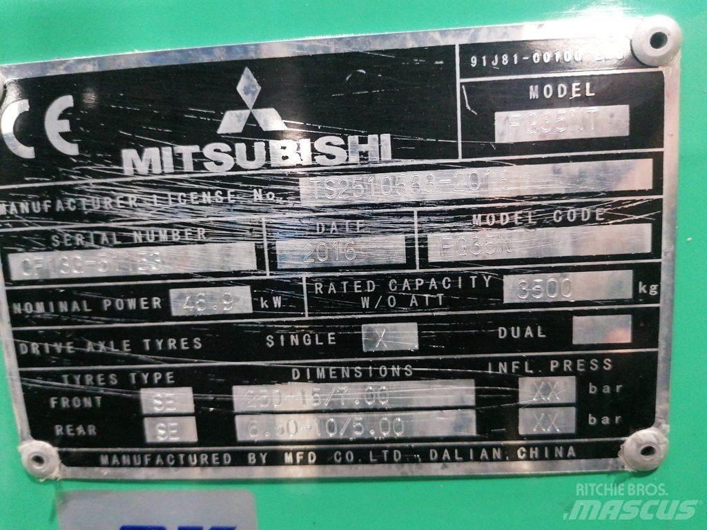 Mitsubishi FG35NT Газові навантажувачі