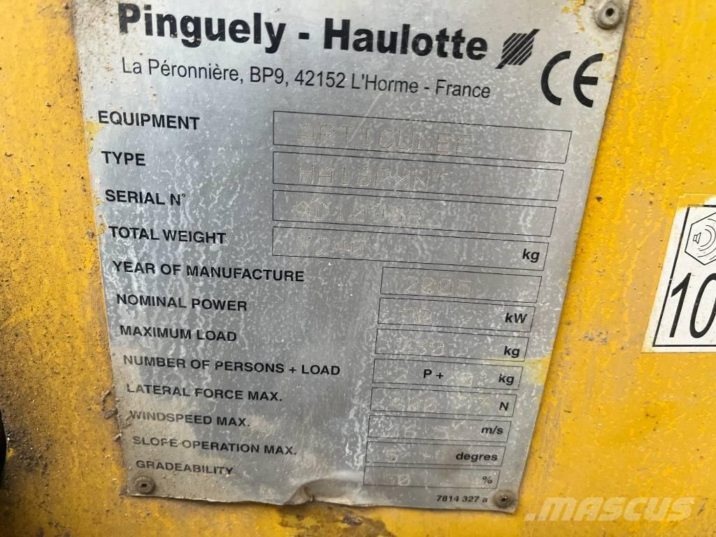 Haulotte HA 16 PX NT Колінчаті підйомники