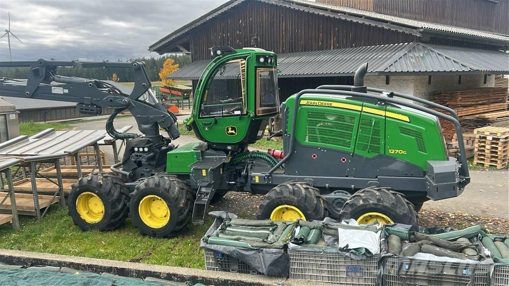John Deere 1270 G Харвестери