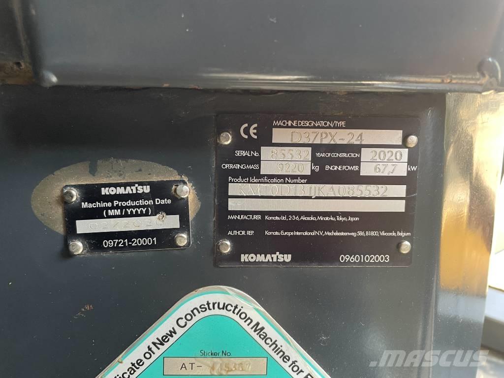 Komatsu D 37 PX-24 Гусеничні бульдозери