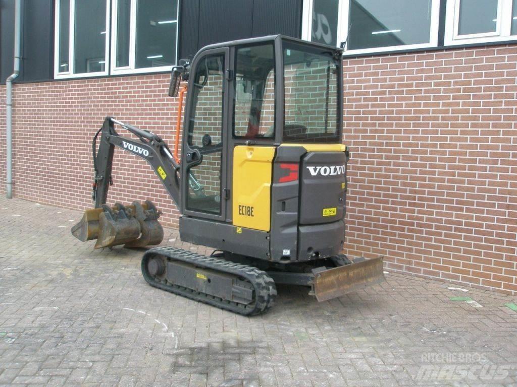 Volvo ECR18E Міні-екскаватори < 7т