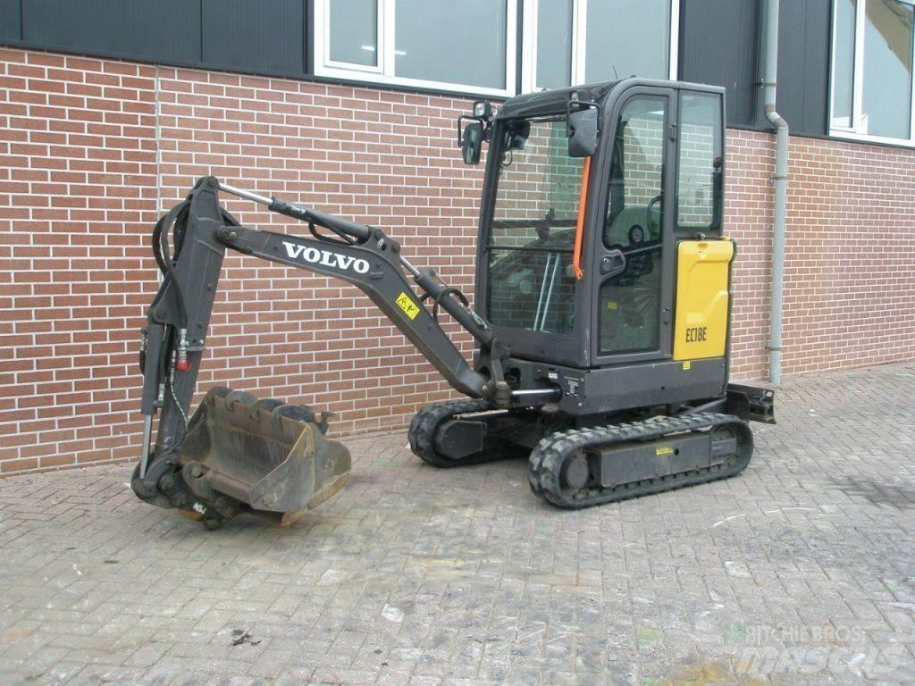 Volvo ECR18E Міні-екскаватори < 7т