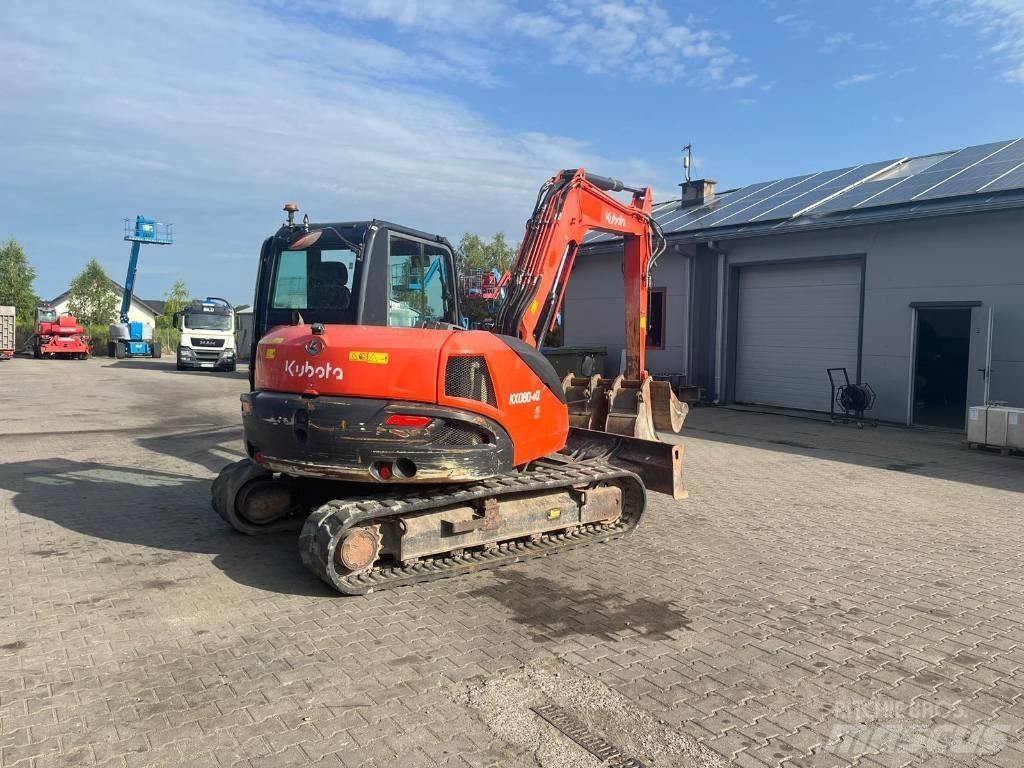 Kubota KX 080-4 Середні екскаватори 7т. - 12т.