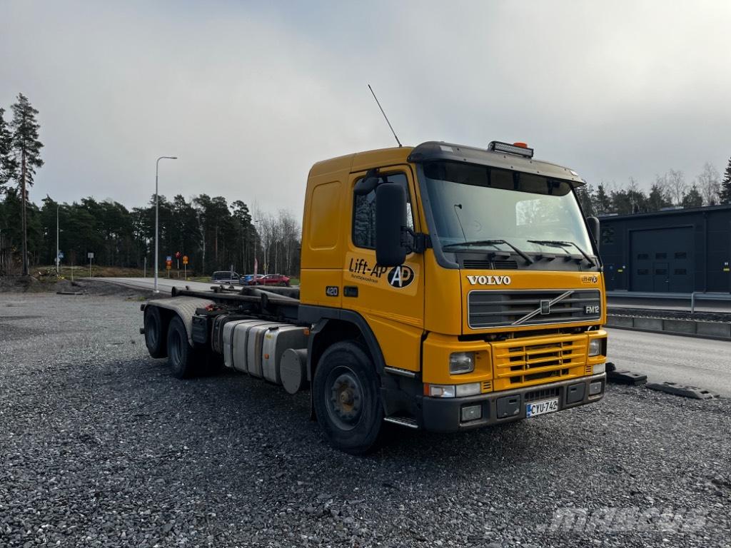 Volvo FM 12 420 Вантажівки з гаковим підйомом
