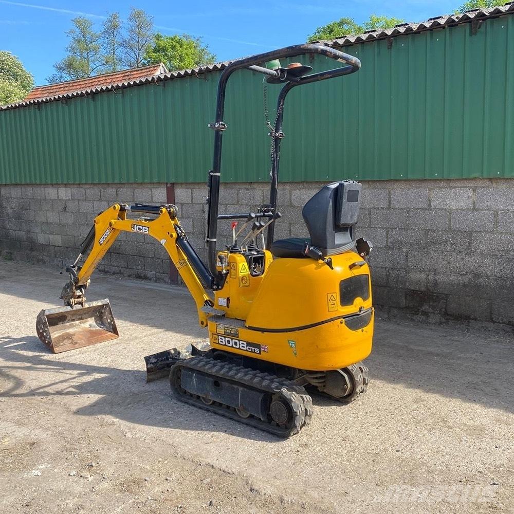 JCB 8008 Міні-екскаватори < 7т