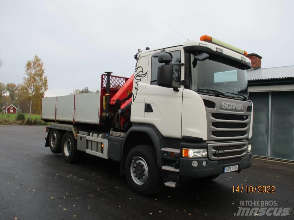 Scania G490cb6x4*4 Автокрани