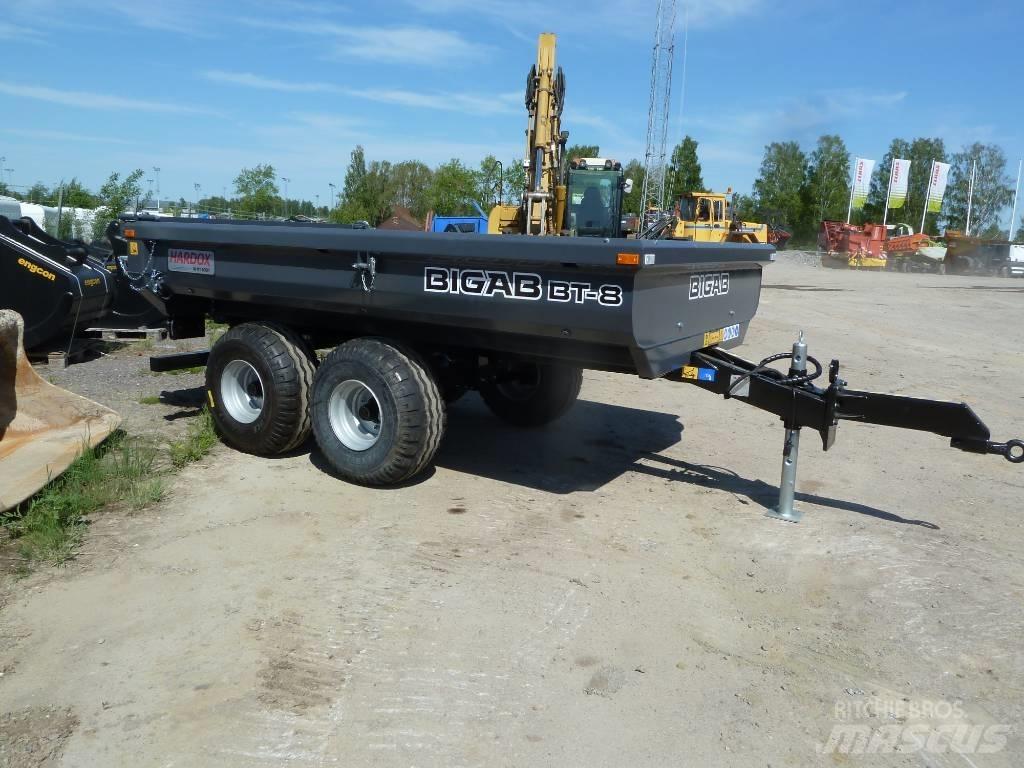 Bigab BT-8 Самосвальні причепи