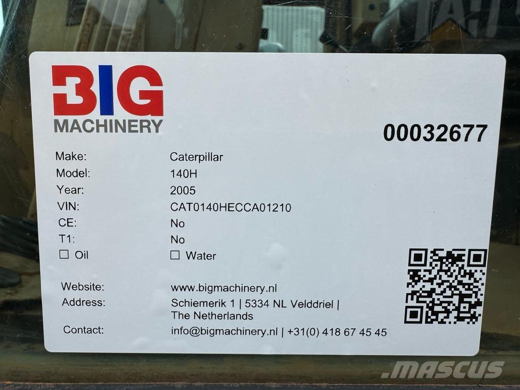 CAT 140H Грейдери