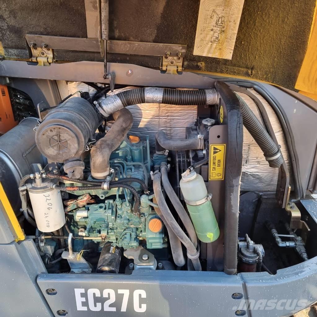 Volvo EC 27 C Міні-екскаватори < 7т