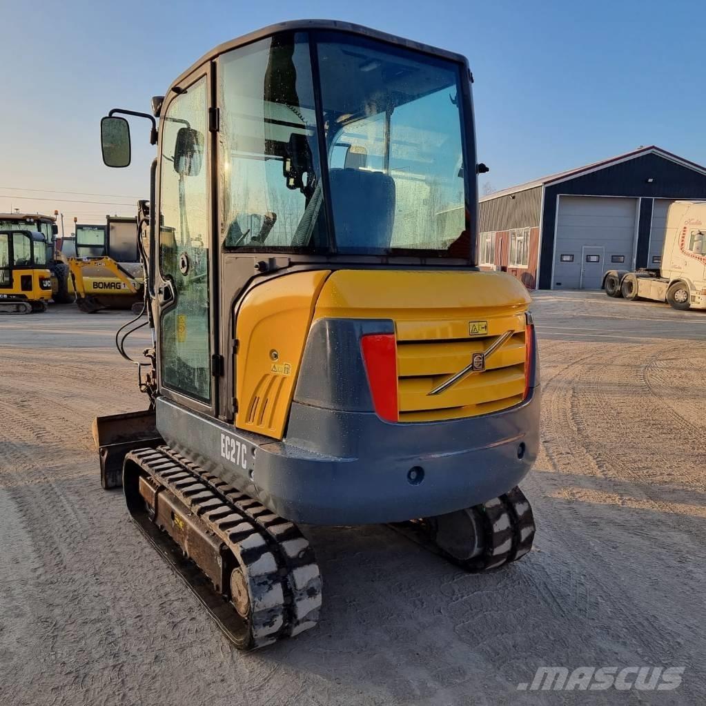 Volvo EC 27 C Міні-екскаватори < 7т
