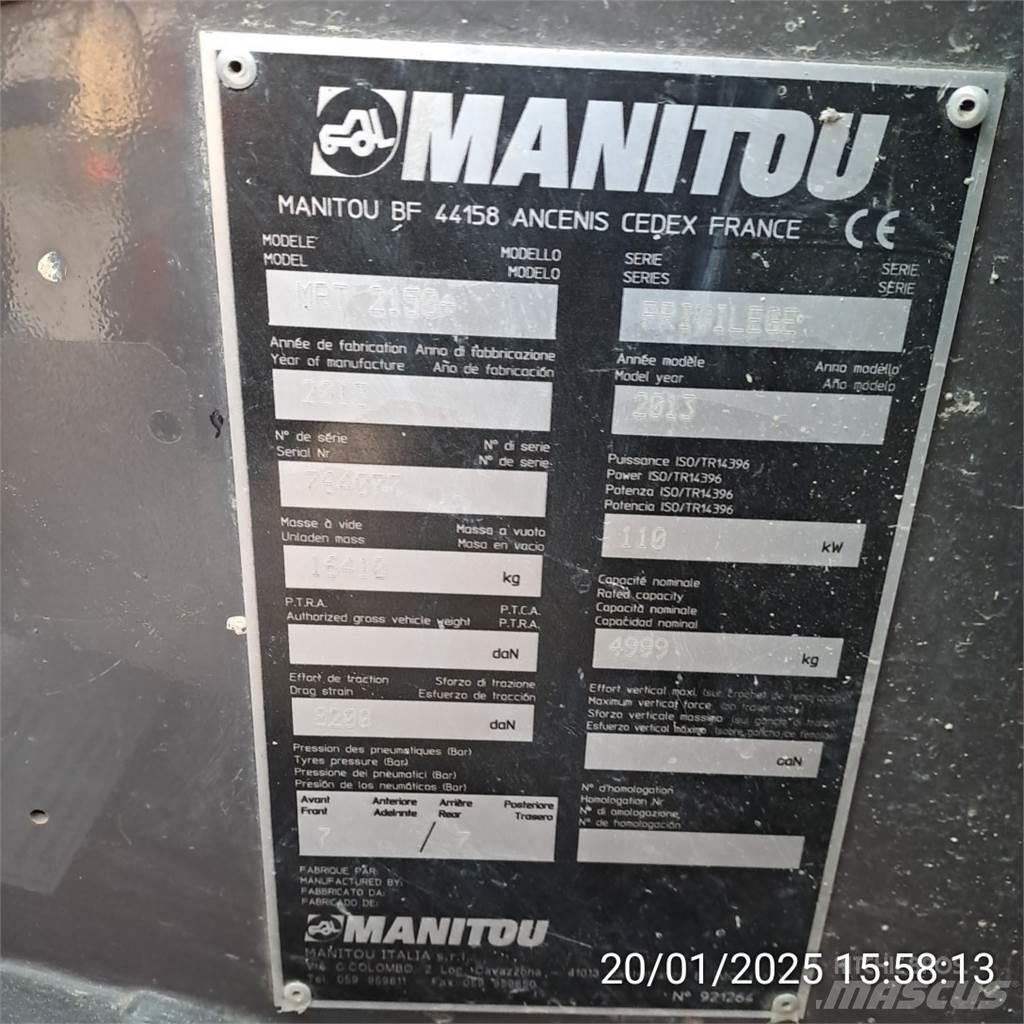 Manitou MT1440 Телескопічні навантажувачі