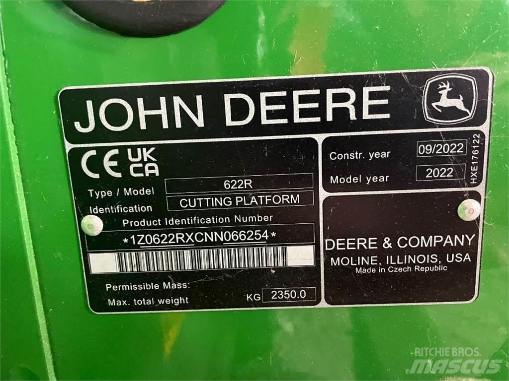 John Deere 622R Валочні головки