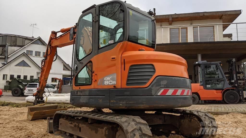 Doosan DX 80 R Середні екскаватори 7т. - 12т.
