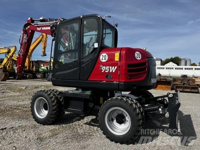 Yanmar B 95W Колісні екскаватори
