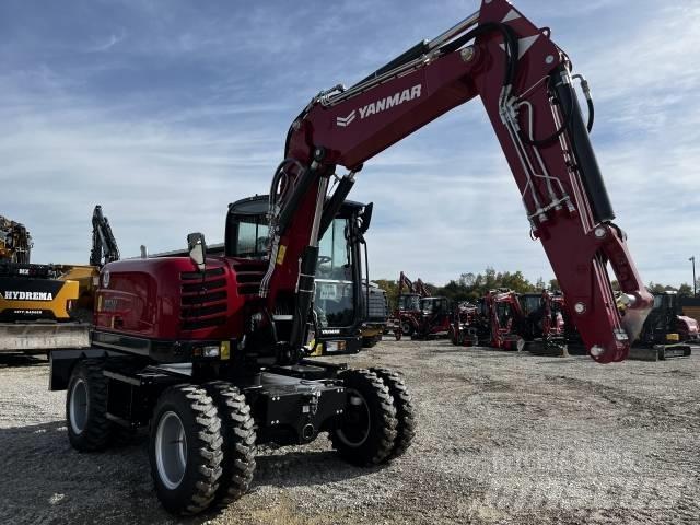 Yanmar B 95W Колісні екскаватори