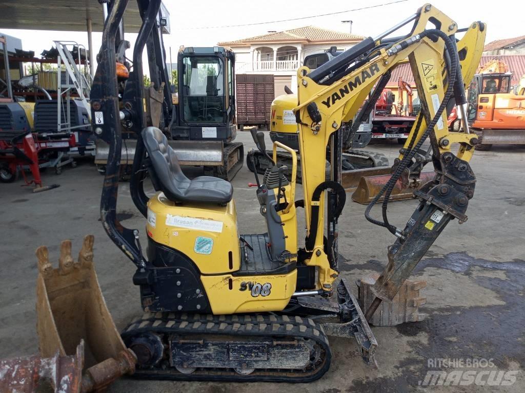Yanmar SV08-1C Міні-екскаватори < 7т