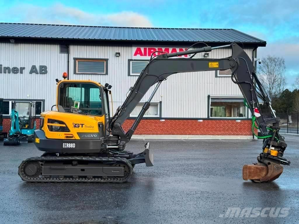 Volvo ECR 88 D Середні екскаватори 7т. - 12т.