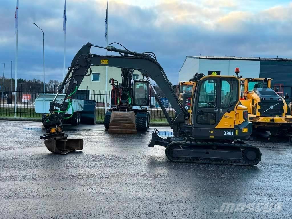 Volvo ECR 88 D Середні екскаватори 7т. - 12т.