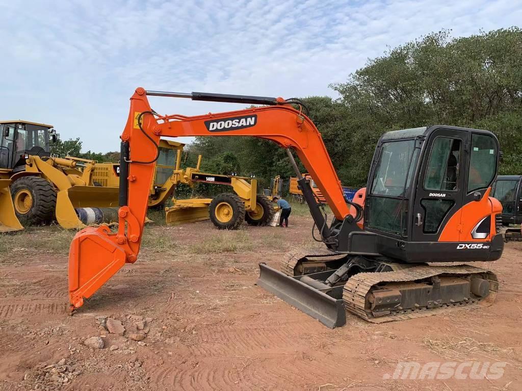 Doosan DX 55 Міні-екскаватори < 7т