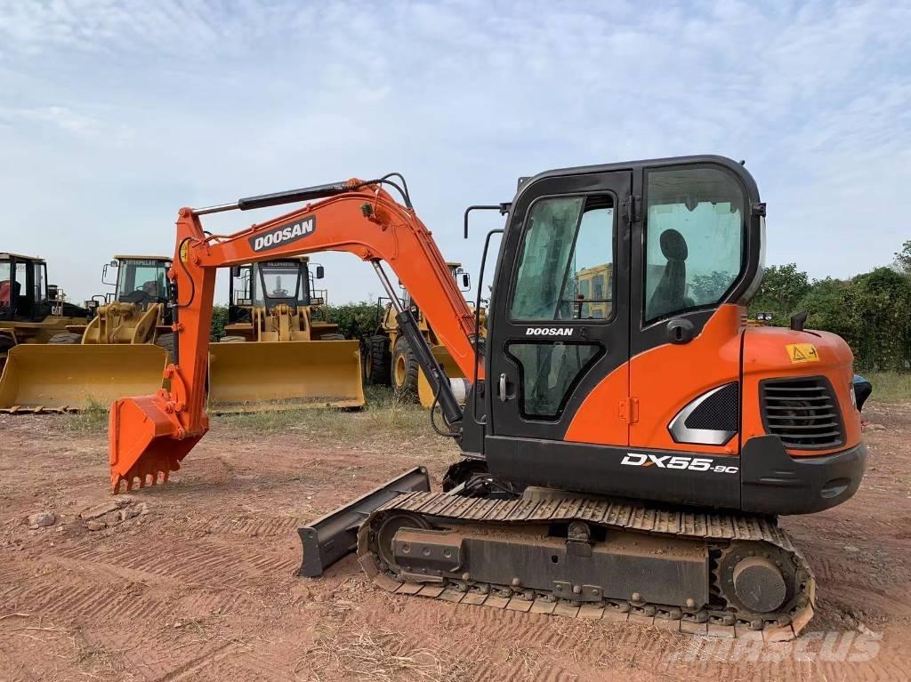 Doosan DX 55 Міні-екскаватори < 7т